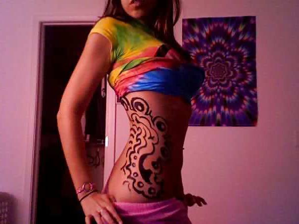 20P Halloween, Body Drawing and Signs