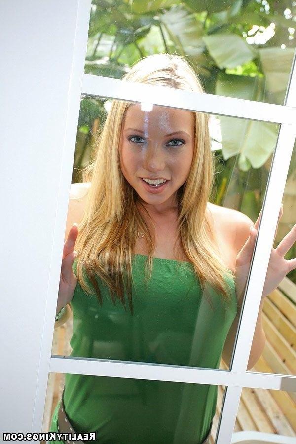 20P Pictures of teen babe Shawna Lenee taking in a massive dick