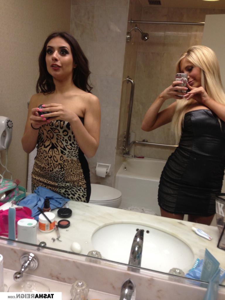 15P Tasha Reign shares some candid self pics with you
