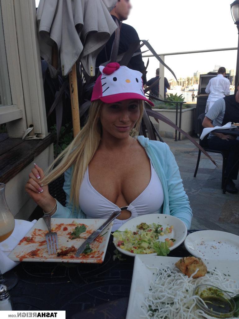 15P Tasha Reign shares some candid self pics with you