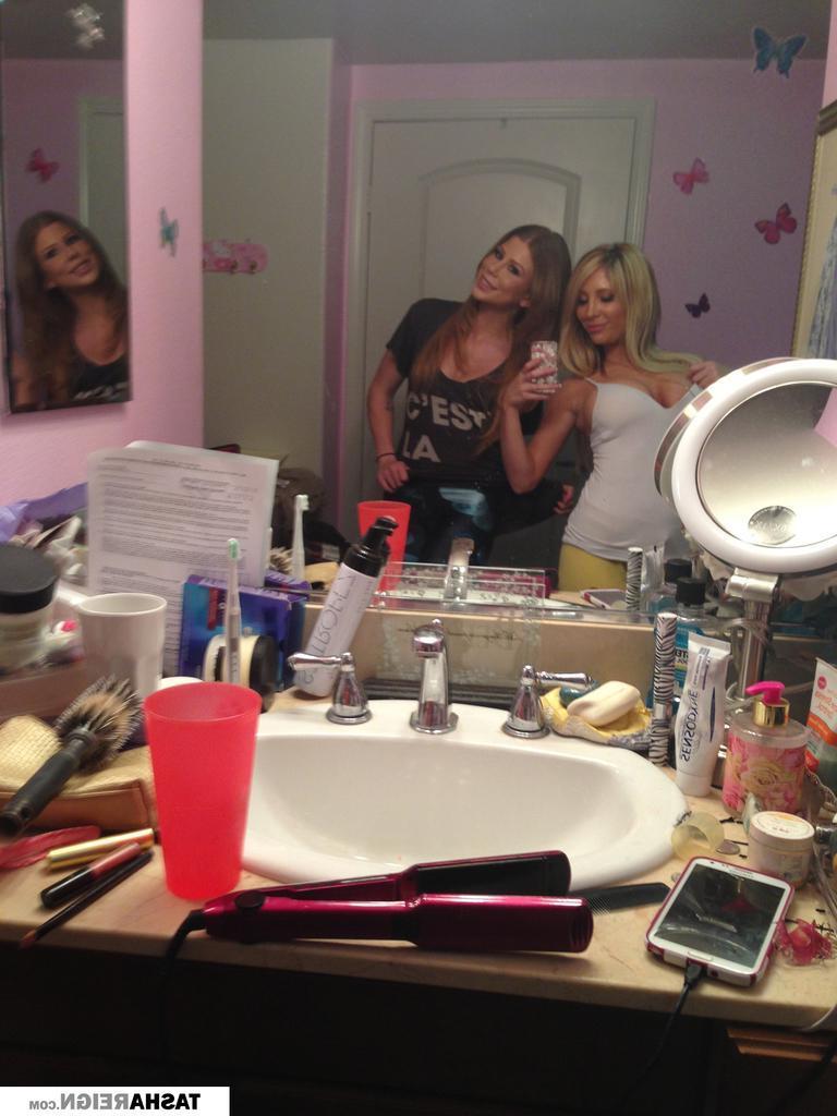 15P Tasha Reign shares some candid self pics with you