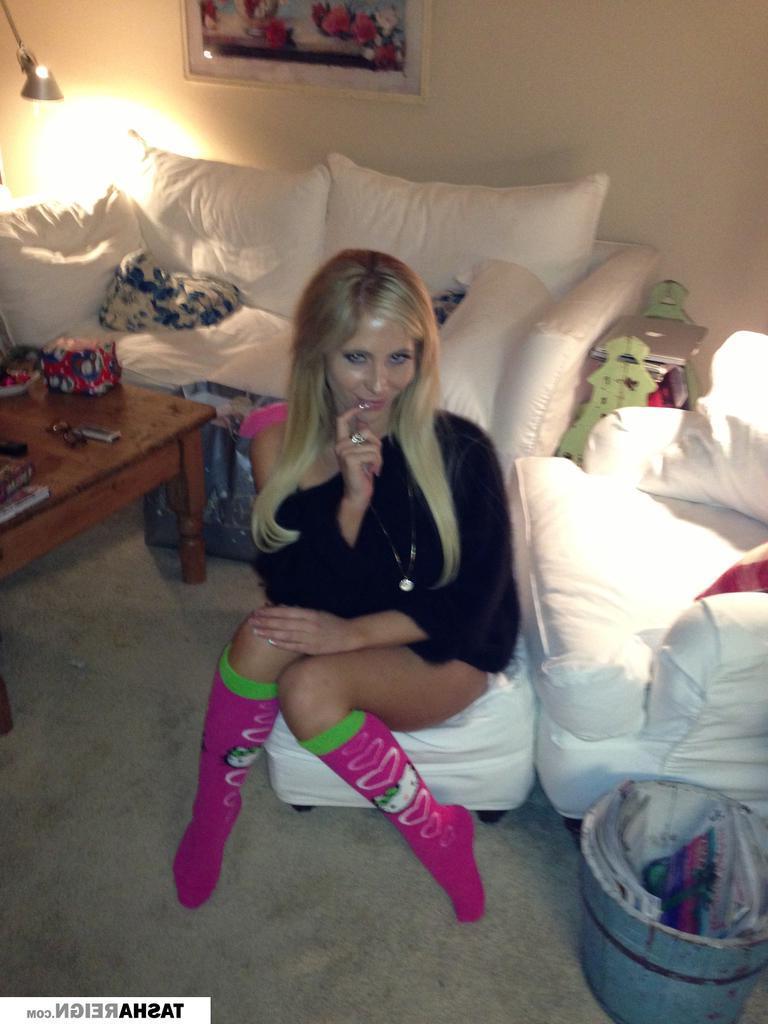 15P Various pics of Tasha Reign candid and horny