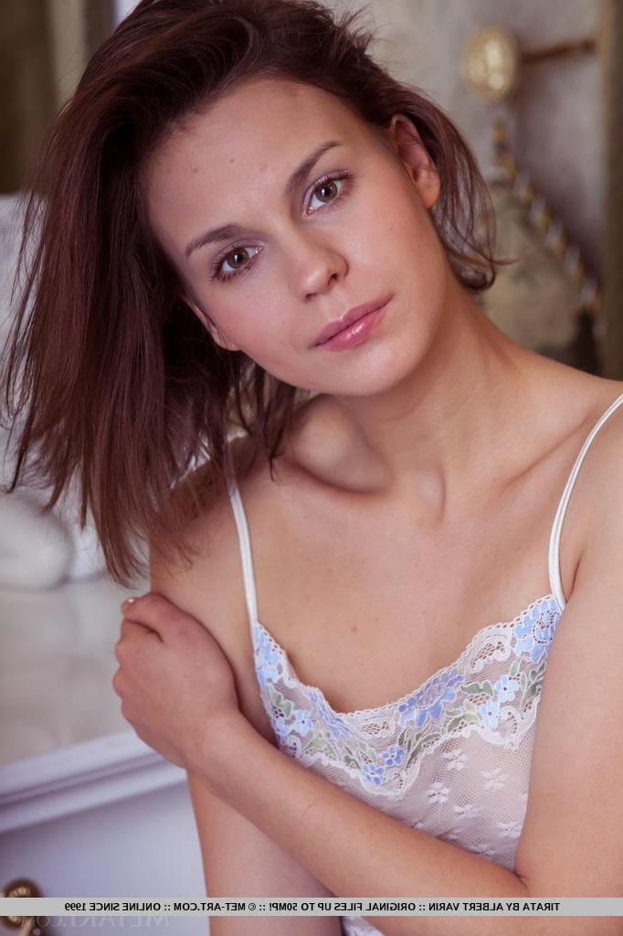 18P Skinny girl Tirata strips naked for you in "Stenira"