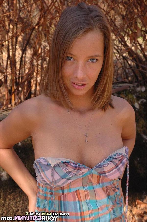 15P Pictures of teen chick Your Caitlynn slipping out of her dress