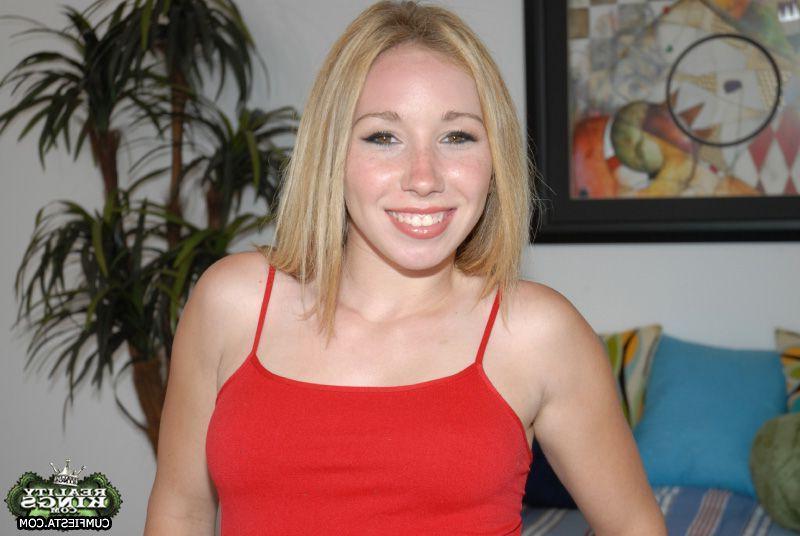 20P Pictures of a blonde teen getting slammed hard and fast