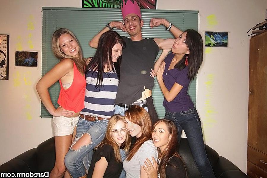 12P Horny college girls put out at a party