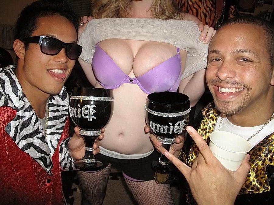 12P Crazy hot college babes fucked hard on St. Patty's Day