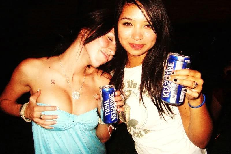 15P Hot college girls get super wild at a party