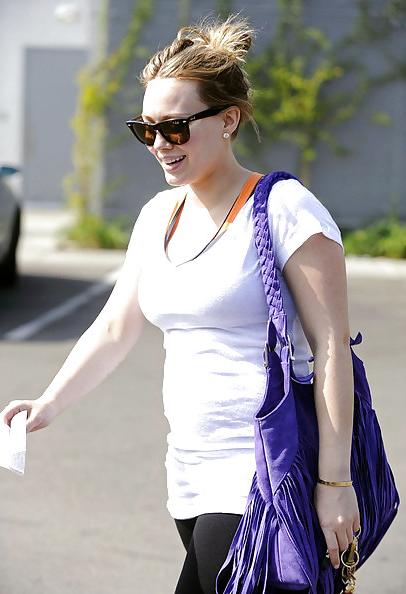 11P Hilary Duff - at Chipotle in Toluca Lake