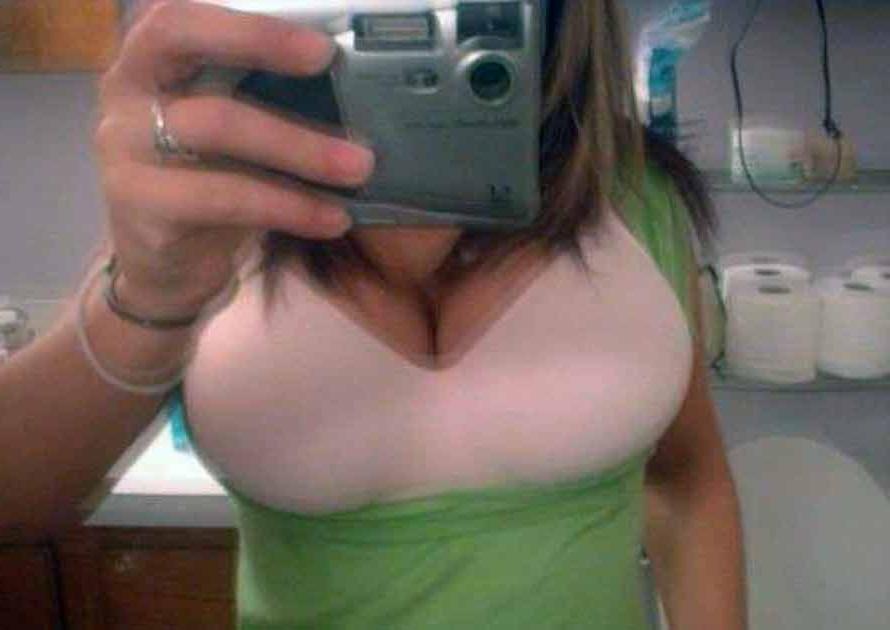 15P Picture compilation of sexy amateur heavy-chested honeys