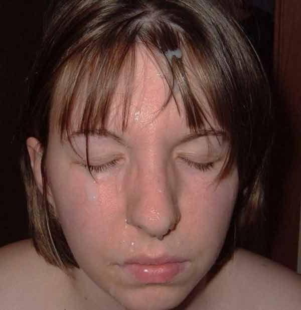 14P Pictures of slutty girls taking big cumshots