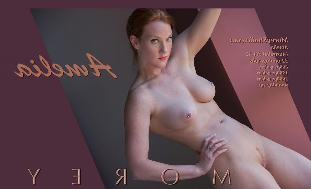 11P Busty redhead Amelia shows you her nude body