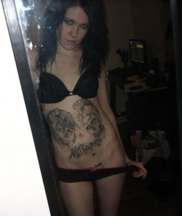 16P Photo compilation of a hot and sexy goth babe