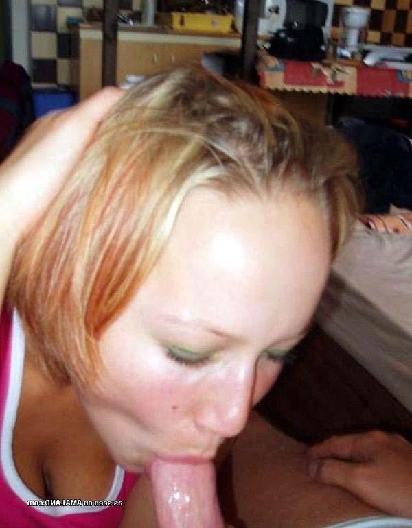 16P Pics of hot and wild amateur GF sucking cock