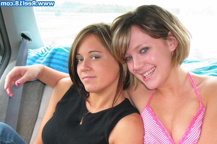 20P Pictures of 2 hot teen coeds stripping each other
