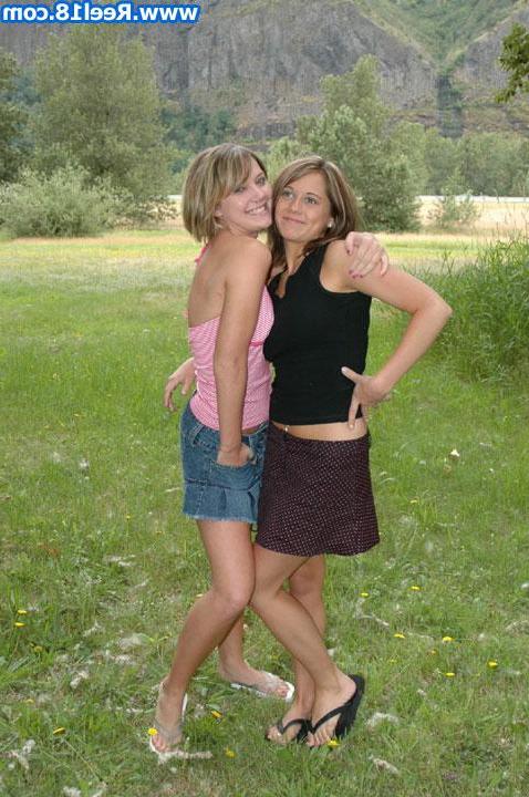 20P Pictures of 2 hot teen coeds stripping each other