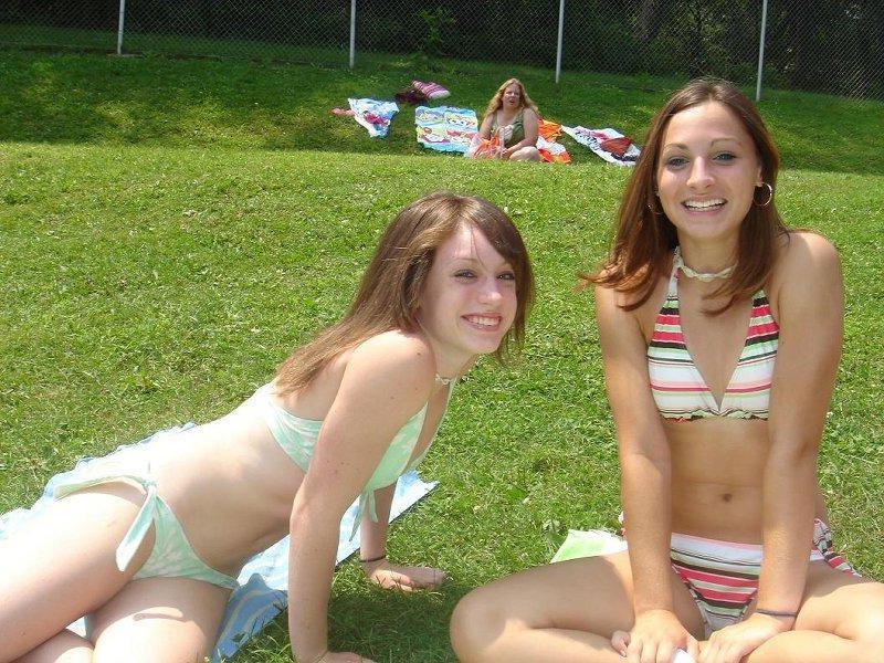 15P Pictures of slutty teen girlfriends slutting out on camera