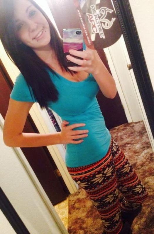 14P Brunette college hottie shares her sexy self-shot pictures