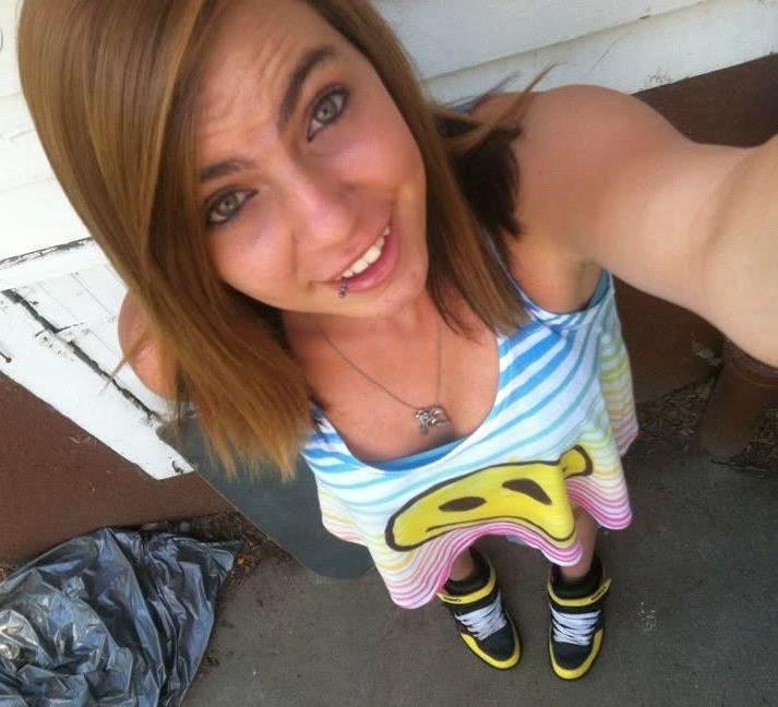 14P Brunette college hottie shares her sexy self-shot pictures