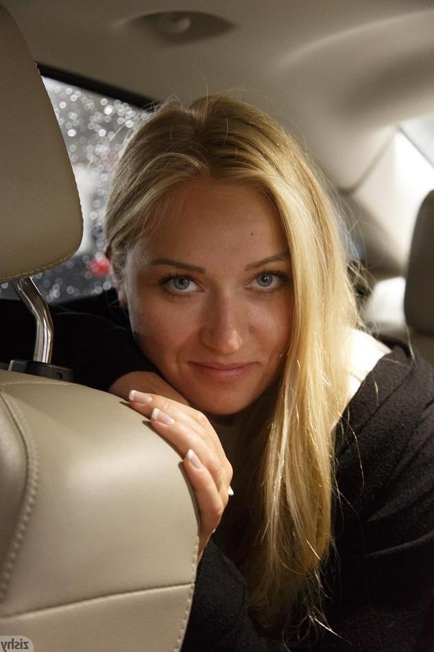 8P Busty blonde coed Ira Greene teases with her hot body