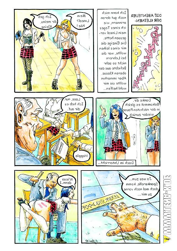 11P Spankerella Spanking Comic