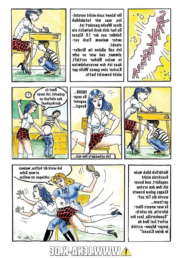 11P Spankerella Spanking Comic