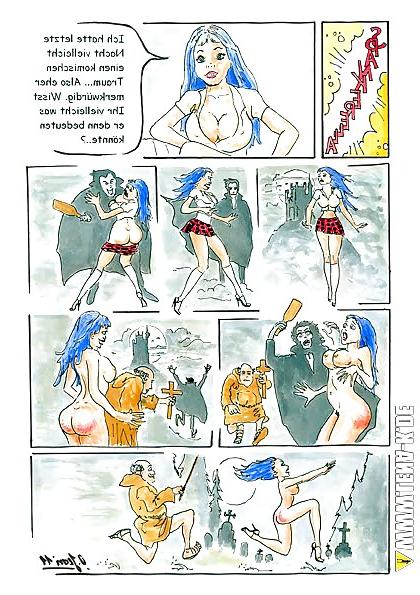11P Spankerella Spanking Comic