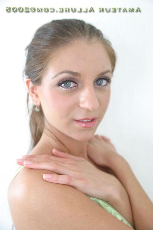 16P Pictrues of teen girl Petra on her knees giving a hot pov blowjob