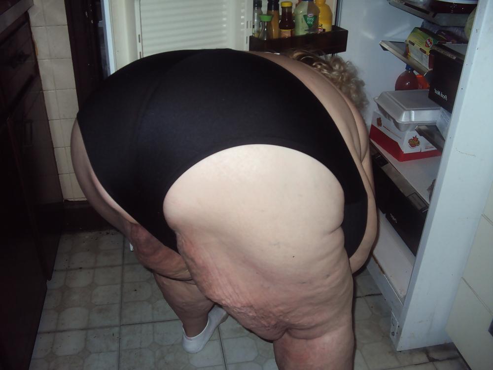 10P Black panties on her 