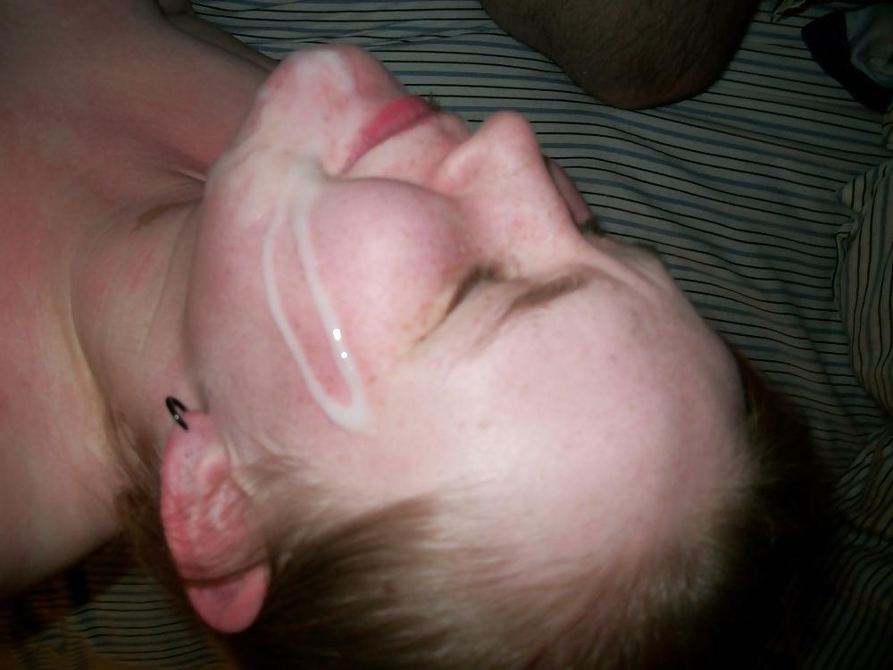 8P I came on her face