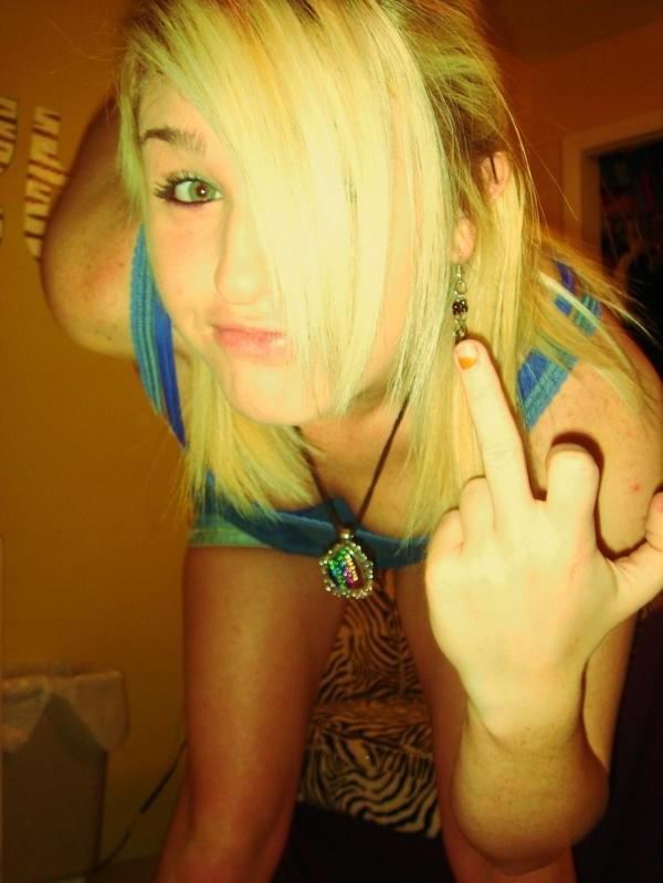 10P Blonde emo girl compilation
