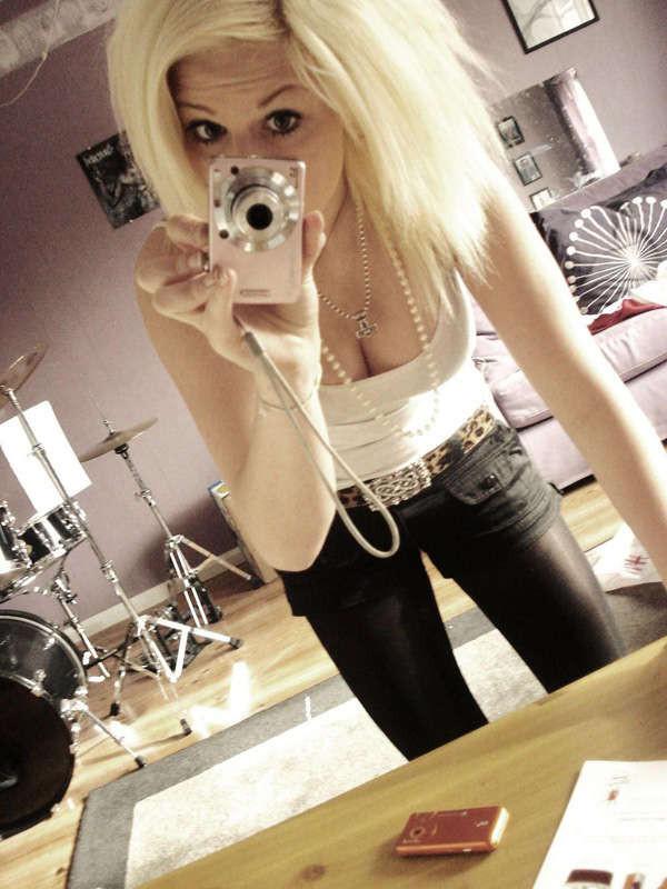 10P Blonde emo girl compilation