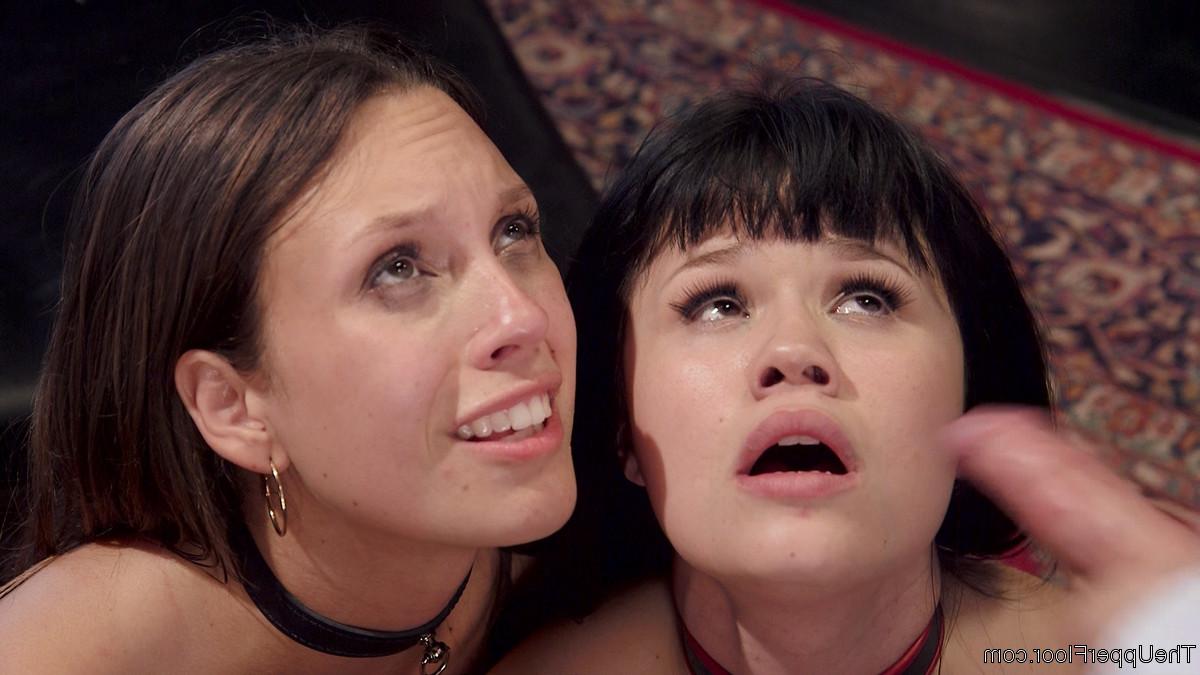 20P Sexy spoiled Jade receives a naked whipping slave as a present, but learns she l