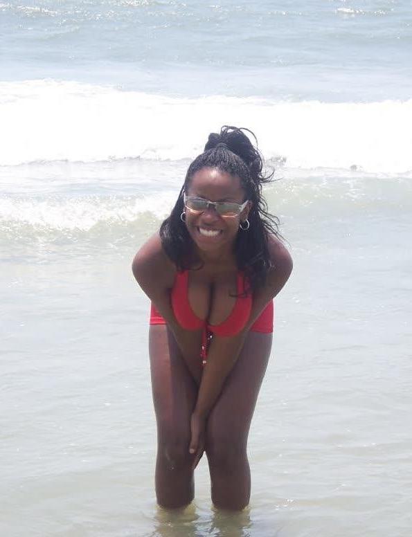 9P Naughty ebony girlfriends tease by showing off their fine round 