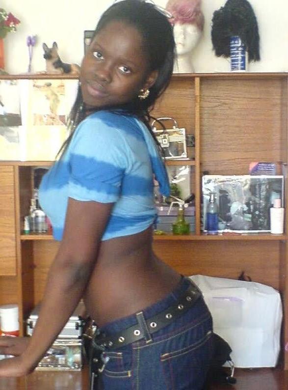 12P Naughty black bitches tease their boyfriends by posing sexy in h