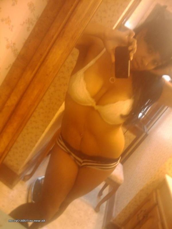 10P Hot photo compilation of a naughty black chick flashing her huge tits