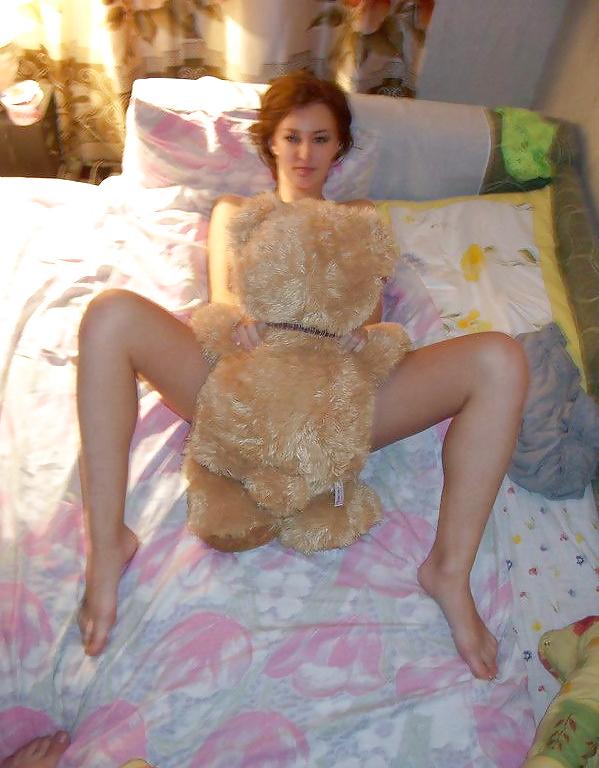 23P Girls with teddy bear