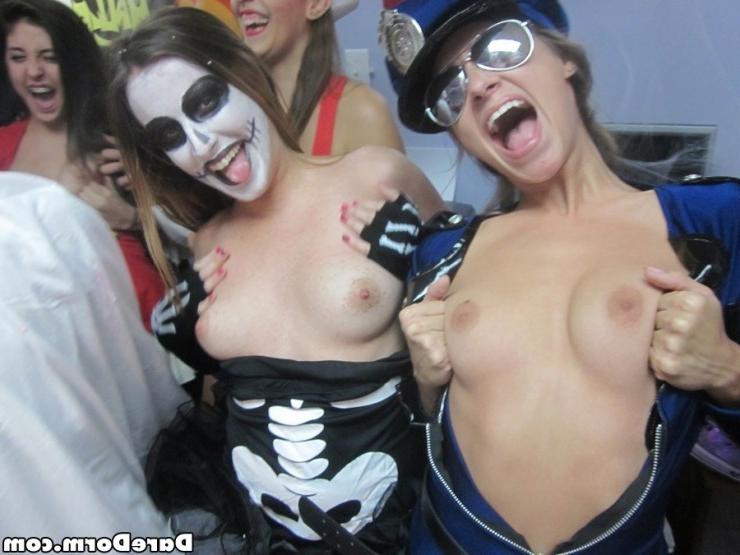 13P College Halloween sex party