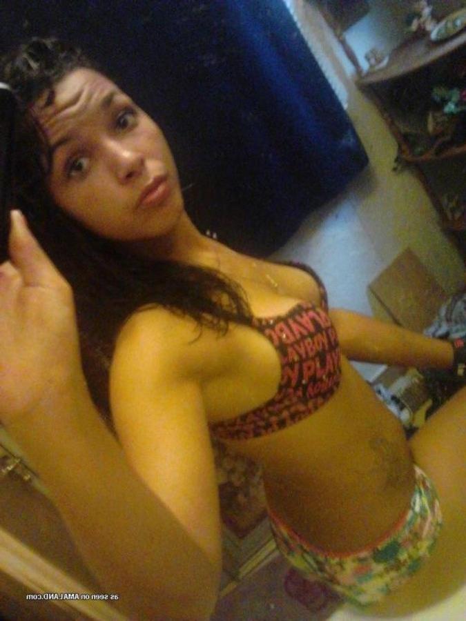 12P Compilation of a Latina chick camwhoring at home