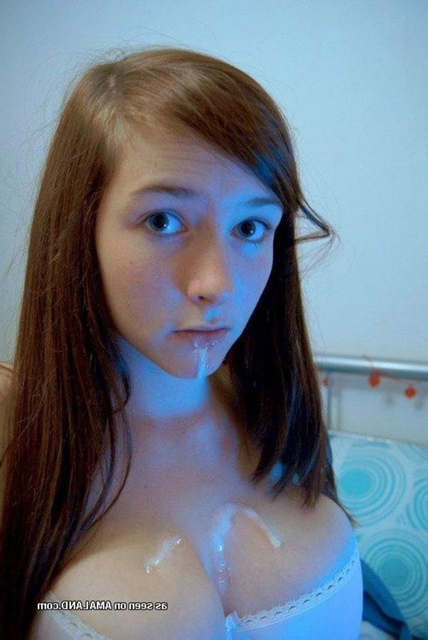 10P Compilation of amateur kinky chicks enjoying messy jizz