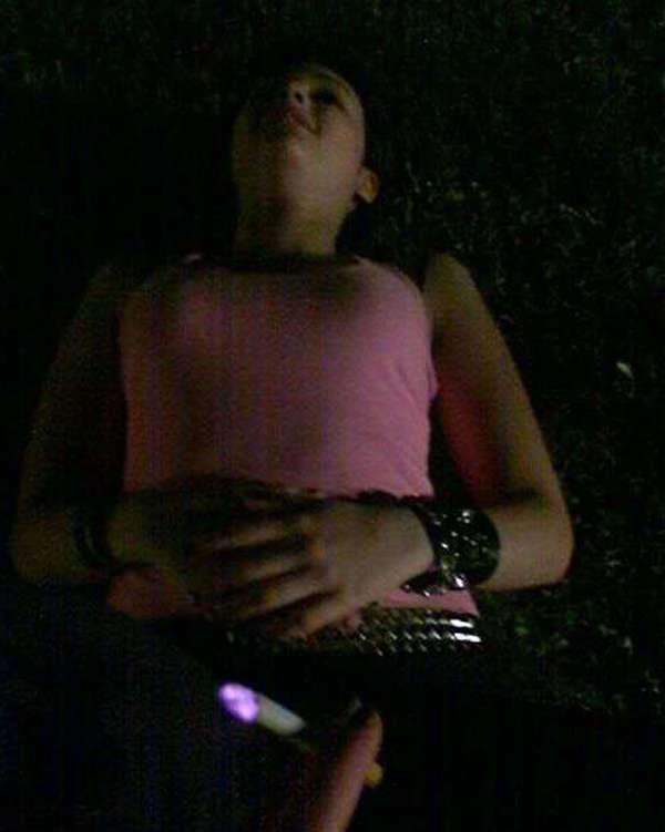 10P Picture compilation of scene chicks in pink and black