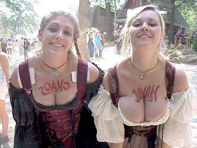 10P Various pictures of big-chested party bitches
