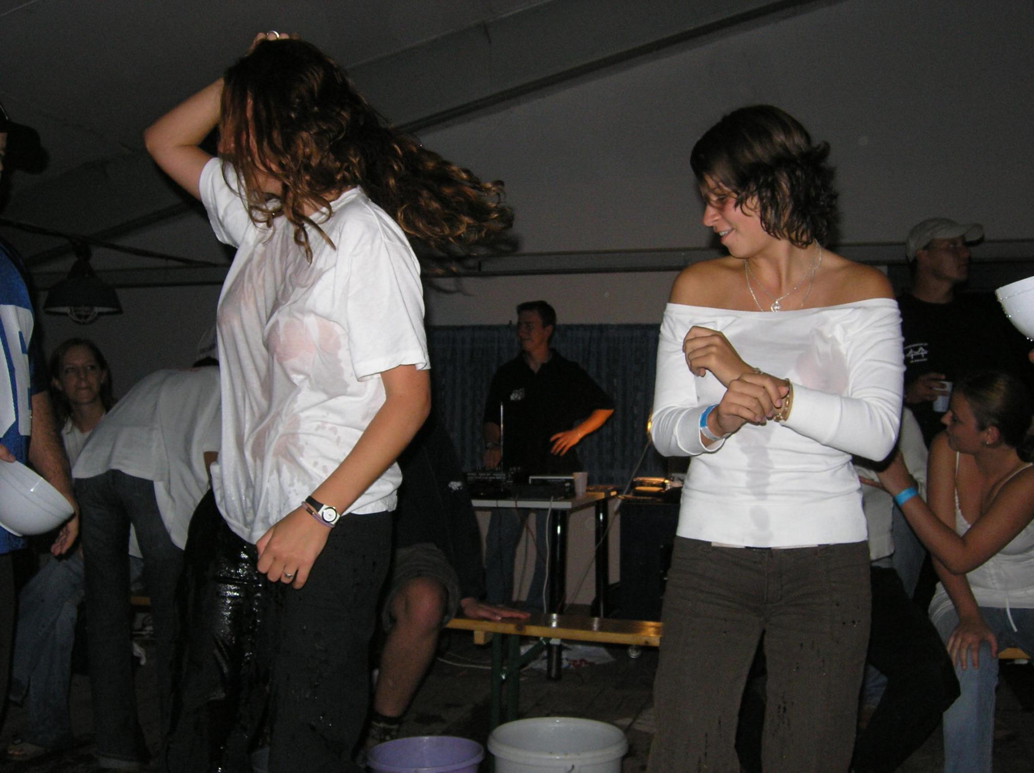 15P Real college party girlfriends fucking