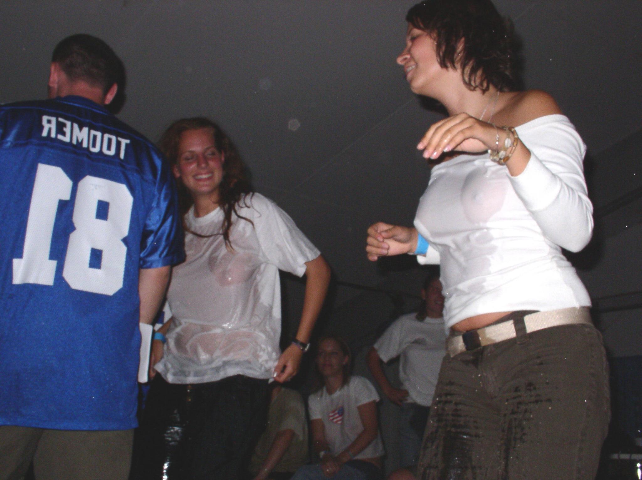 15P Real college party girlfriends fucking