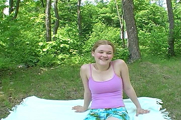 14P Two hot young cuties in a hardcore threesome with a guy