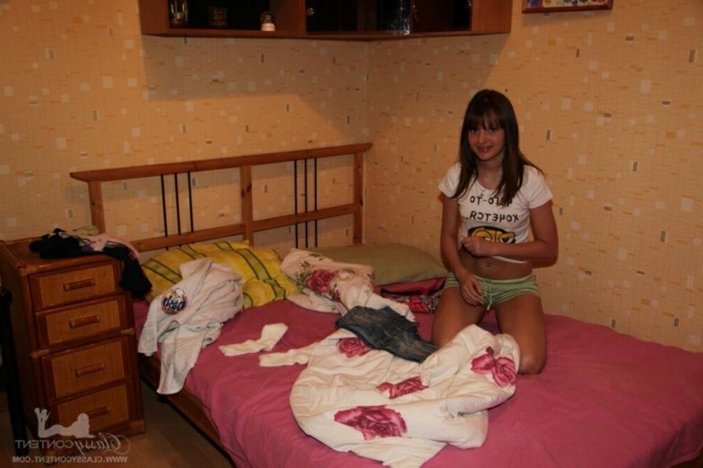 15P Teenie girlfriends self shot and posing 53
