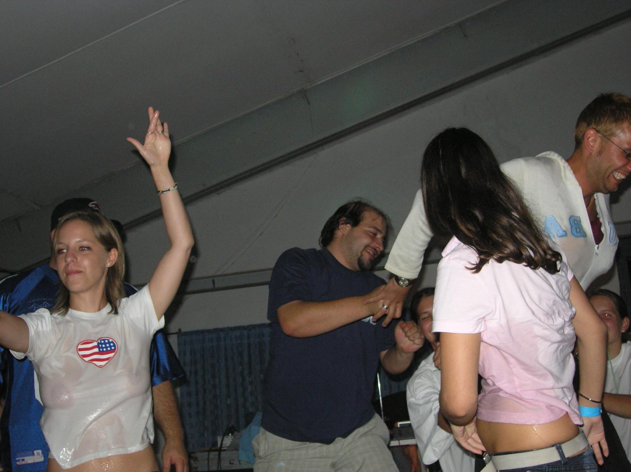 15P Real college party girlfriends fucking