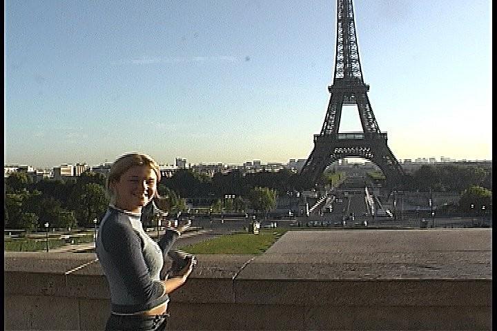 14P Pictures of Christine Young on her naughty trip to Paris