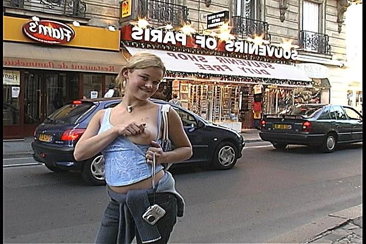 14P Pictures of Christine Young on her naughty trip to Paris