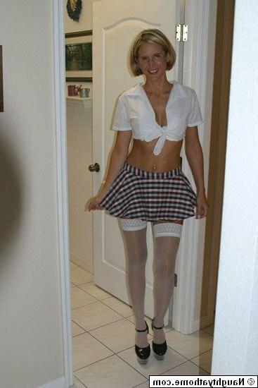 15P Desirae Spencer college skirt
